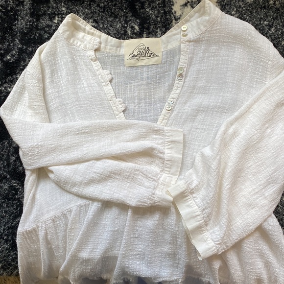 Sugar Candy Mountain white linen summer dress - Picture 7 of 10